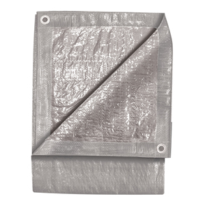 TEKTON Multi-Purpose Silver Tarps  (4 ft. x 6 ft. to 20 ft. x 30 ft.) from Hanover Tool