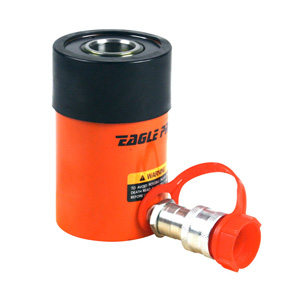 Eagle Pro EPI-ESH-121 13-Ton 1.65-In. Stroke Hollow Center Single Acting Ram Cylinder, ESH Series, hydraulic cylinders, hollow ram cylinders, 13-ton ram, single acting cylinder, Lakeside Tool, LakesideTool.com